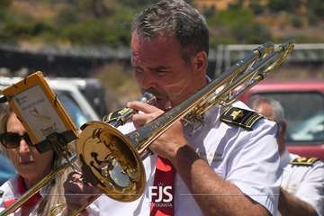 Misa y procesión en Telde en honor de María Auxiliadora/Francisco Javier Santana.